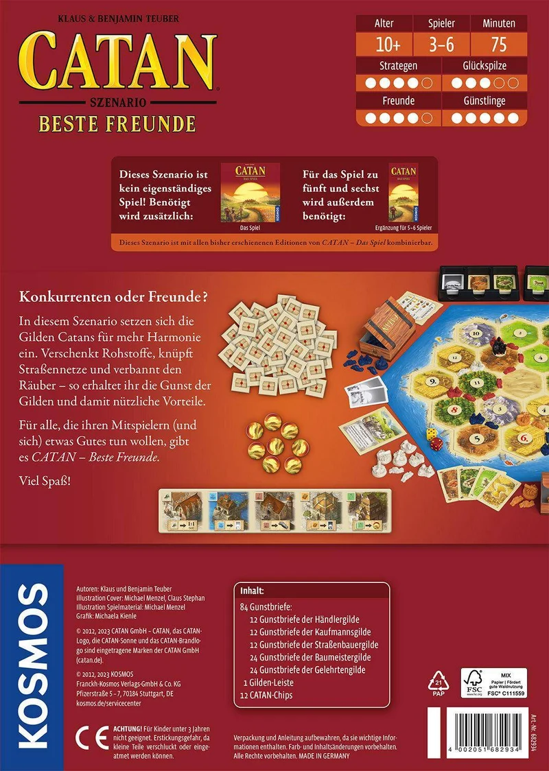 Catan - Szenario: Beste Freunde