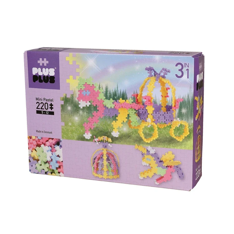 Unicorn & Carriage - Pastel (220pcs)
