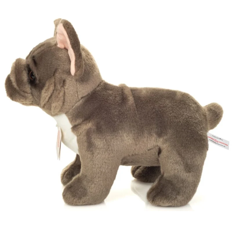 Teddy - Hermann - Französische Bulldogge stehend grau 30cm