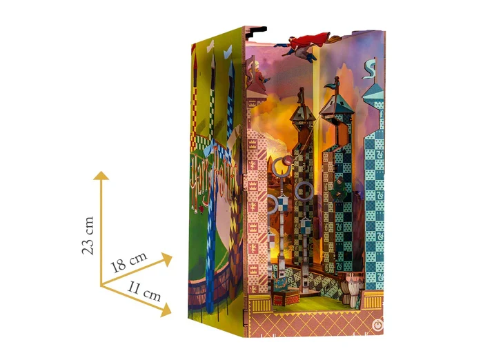Book Nook - Harry Potter Quidditch Field - Tiny Adventures (Wood)