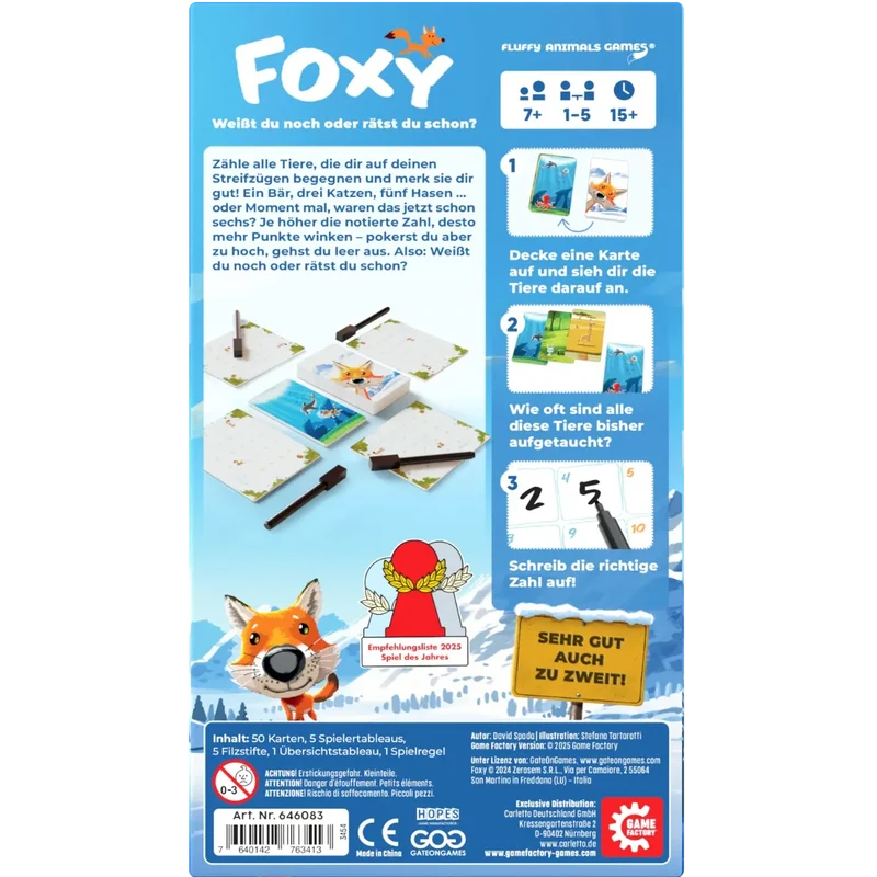 Game Factory - Foxy