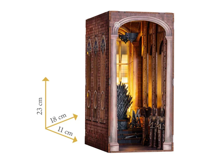 Book Nook - Game of Thrones - Iron Throne - Tiny Adventures (Wood)
