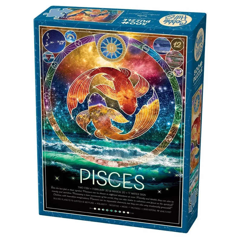 Cobble Hill - Sternzeichen Fische - 500 Teile