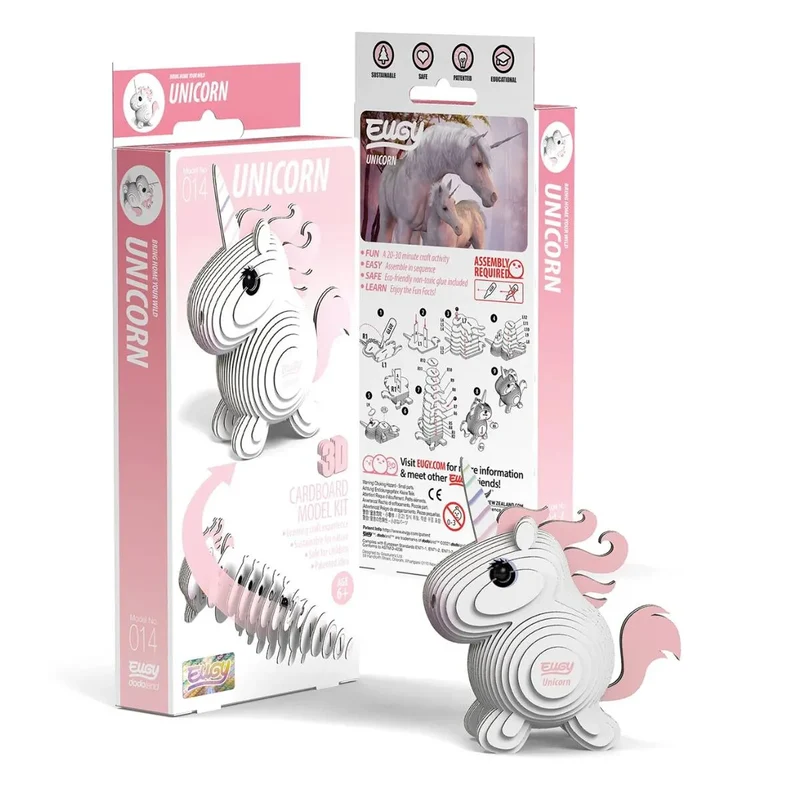 Eugy - 3D Bastelset Einhorn