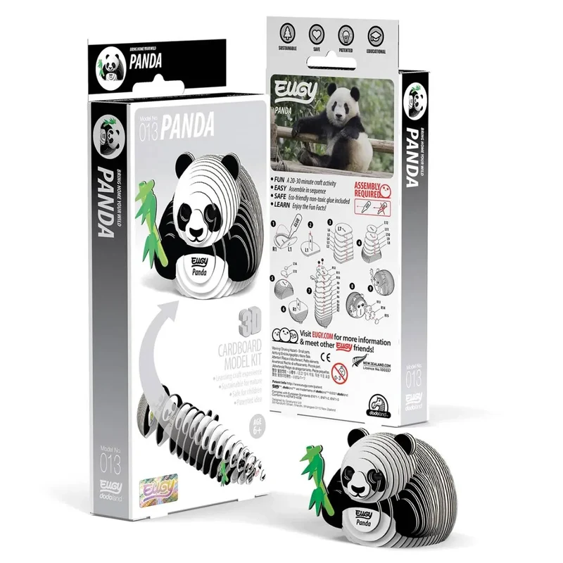 Eugy - 3D Bastelset Panda