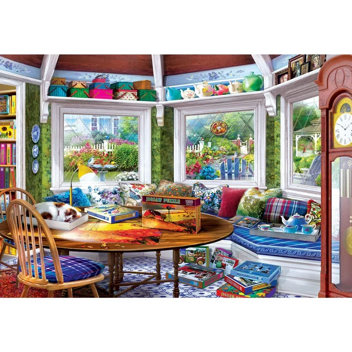 PFG Signature Collection - Puzzler's Retreat, Bigelow (1500pcs) (Usage/Used - PUZZLES FOR GOOD)