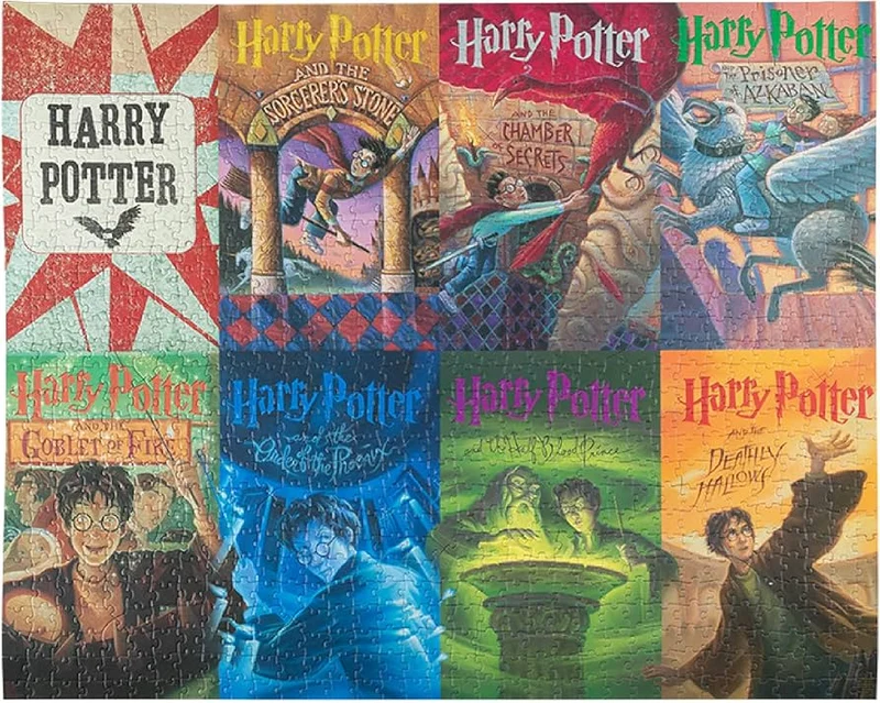 PFG Bag of Harry Potter Book Covers (Usage/Used - PUZZLES FOR GOOD)