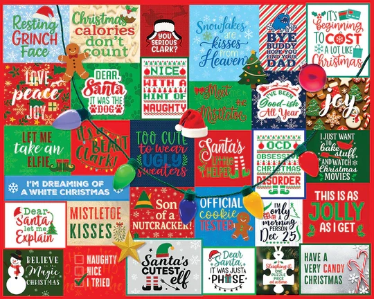 PFG I Love Christmas, Doug Banks (1000pcs) (Usage/Used - PUZZLES FOR GOOD)