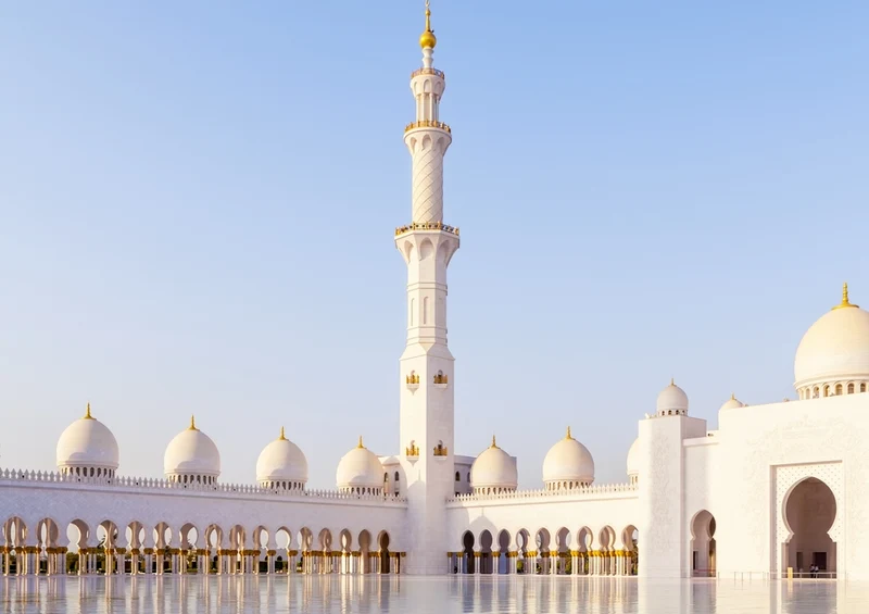 50437 Reisen - weiße Moschee Puzzle