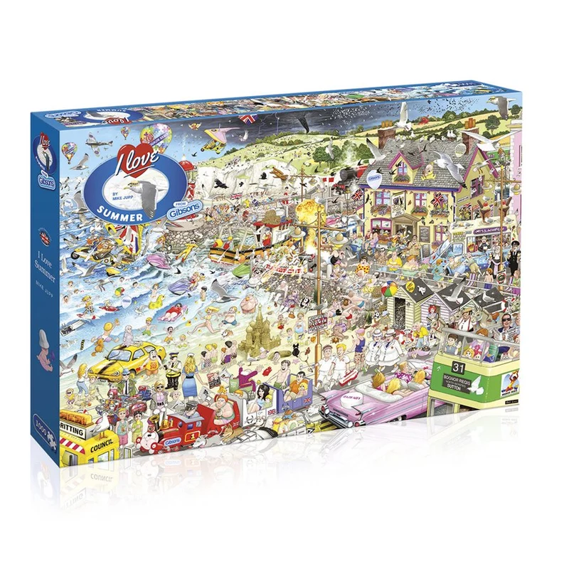 I Love Summer, Mike Jupp (1000pcs)