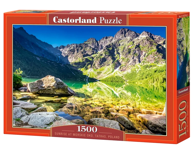 PFG Sunrise at Morskie Oko, Tatras, Poland (1500pcs) (Usage/Used - PUZZLES FOR GOOD)