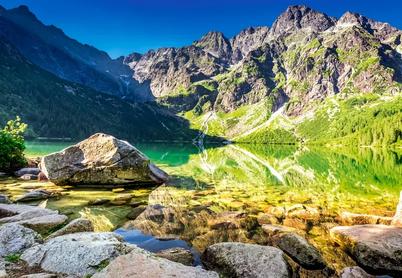 PFG Sunrise at Morskie Oko, Tatras, Poland (1500pcs) (Usage/Used - PUZZLES FOR GOOD)