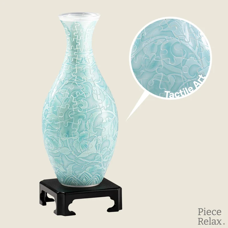 3D Puzzle Vase - Winter Grace