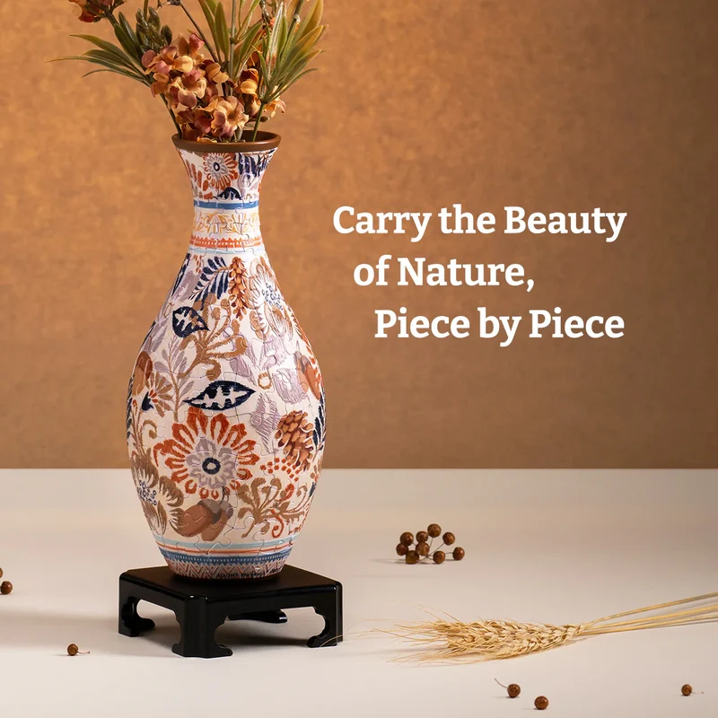 3D Puzzle Vase - Autumn Abundance