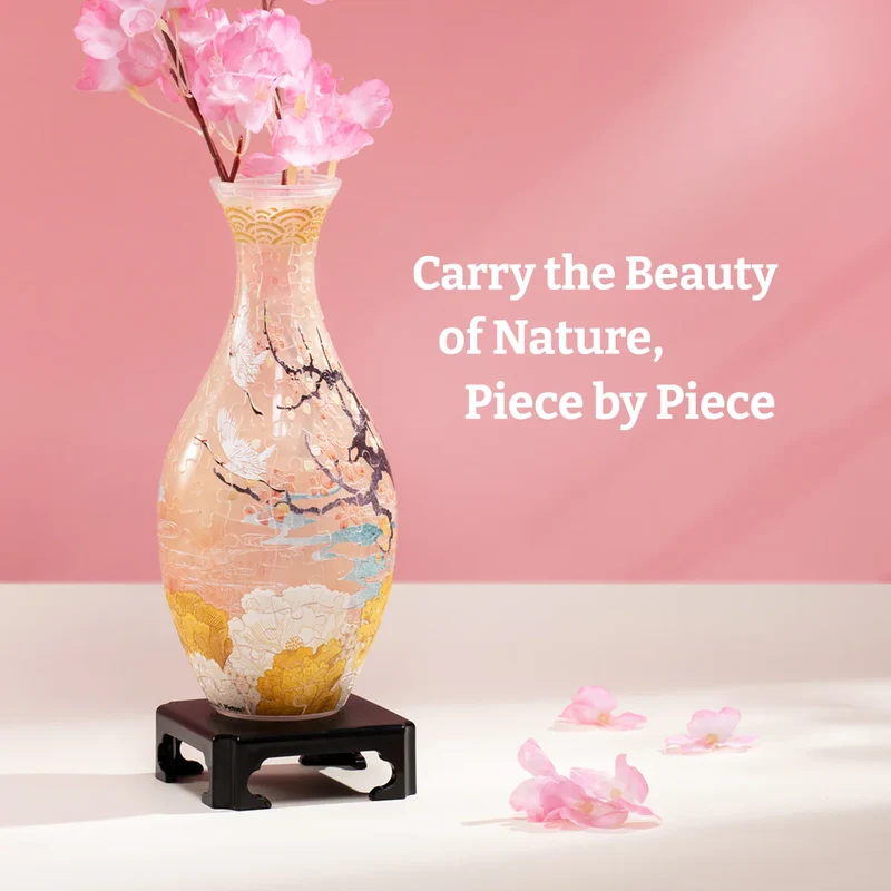 3D Puzzle Vase - Spring Symphony
