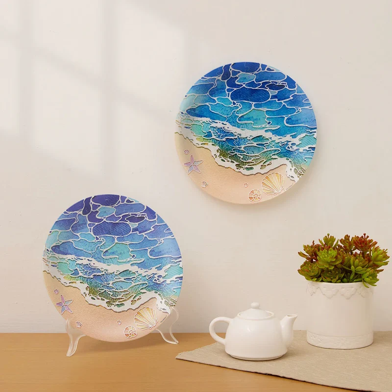 3D Puzzle Plate - Shells and the Sea