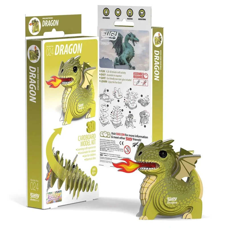 Eugy - 3D Bastelset Drache