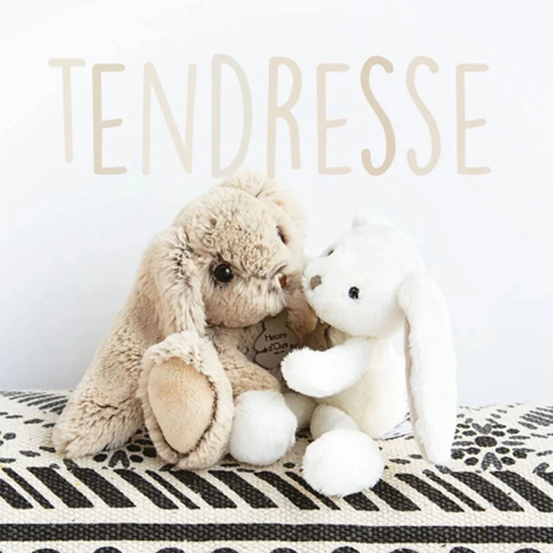Doudou Copains Calins Hase,beige 25cm