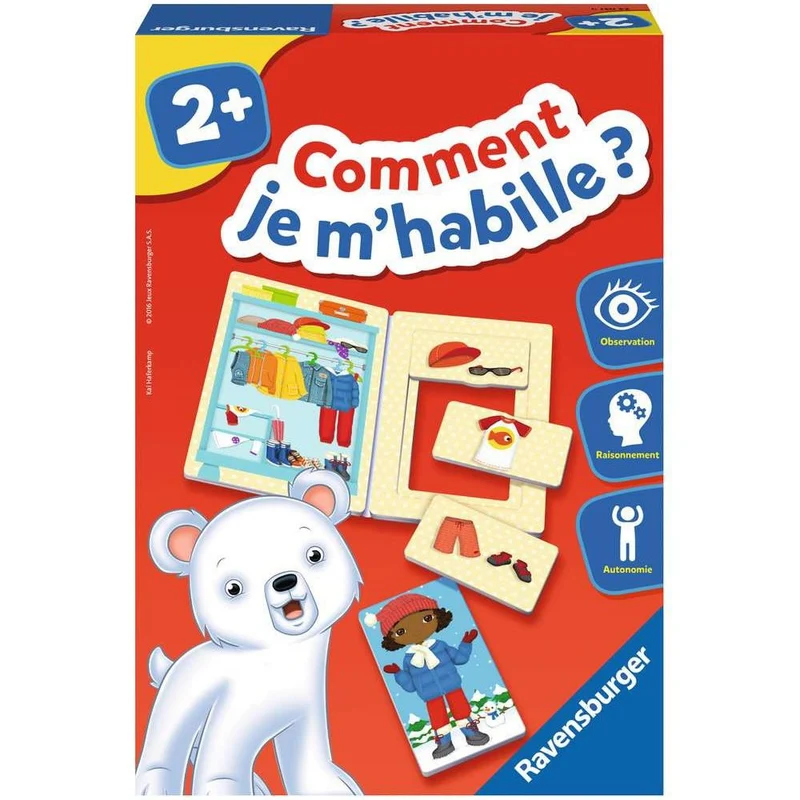 Ravensburger Comment je m'habille ?