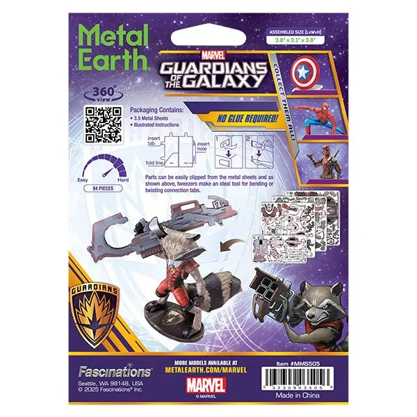 Metal Earth® - 3D Marvel - Rocket Raccoon