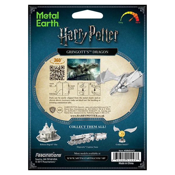 Metal Earth® - Harry Potter™ - Gringott's Dragon