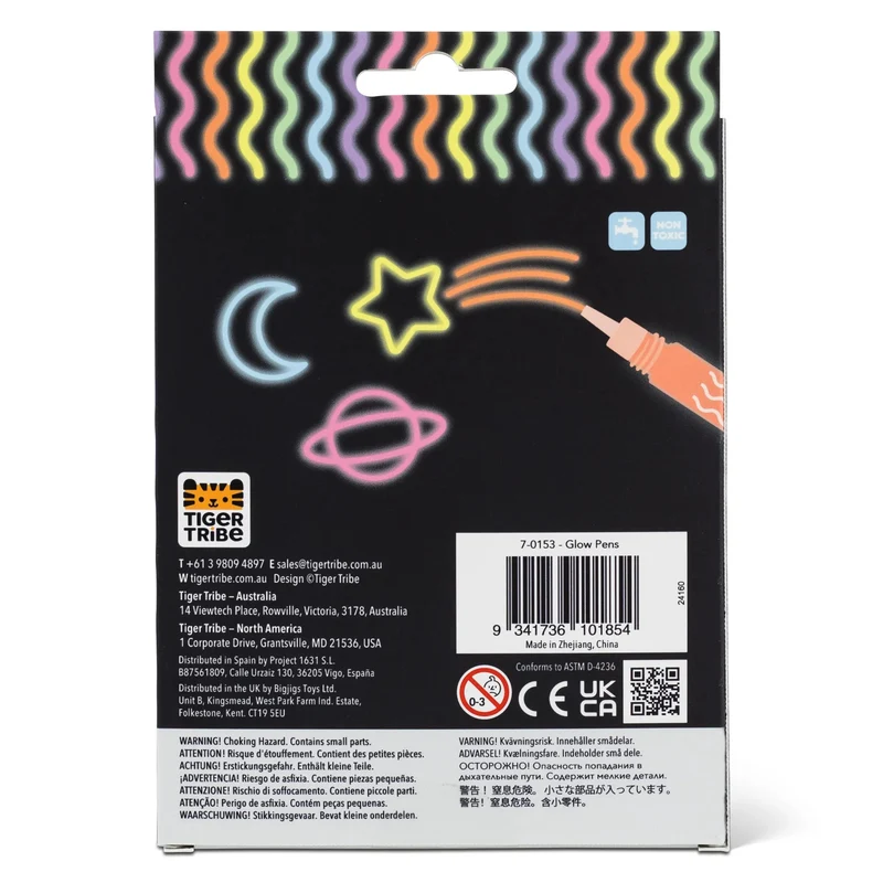 Glow-in-the-Dark Gel Stifte