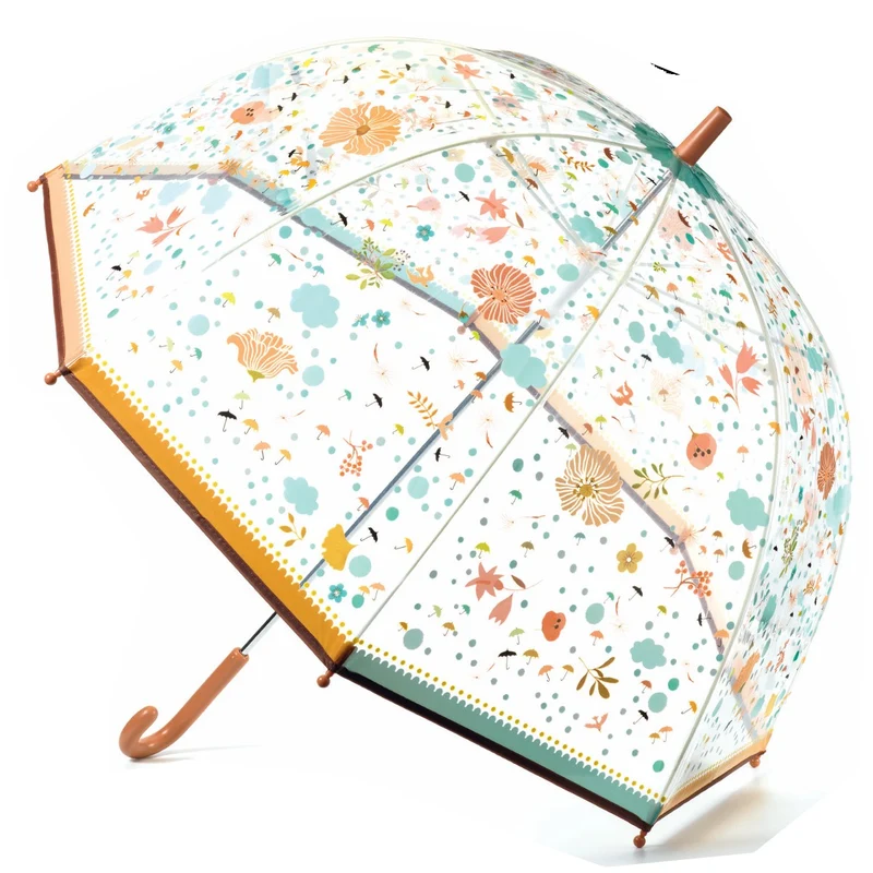 Großer Regenschirm - Kleine Blumen
