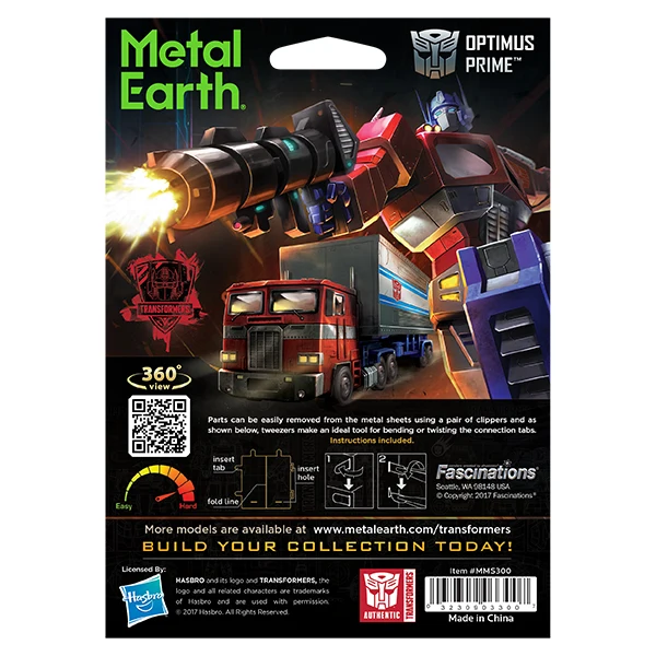 Metal Earth® - Transformers™ - Optimus Prime