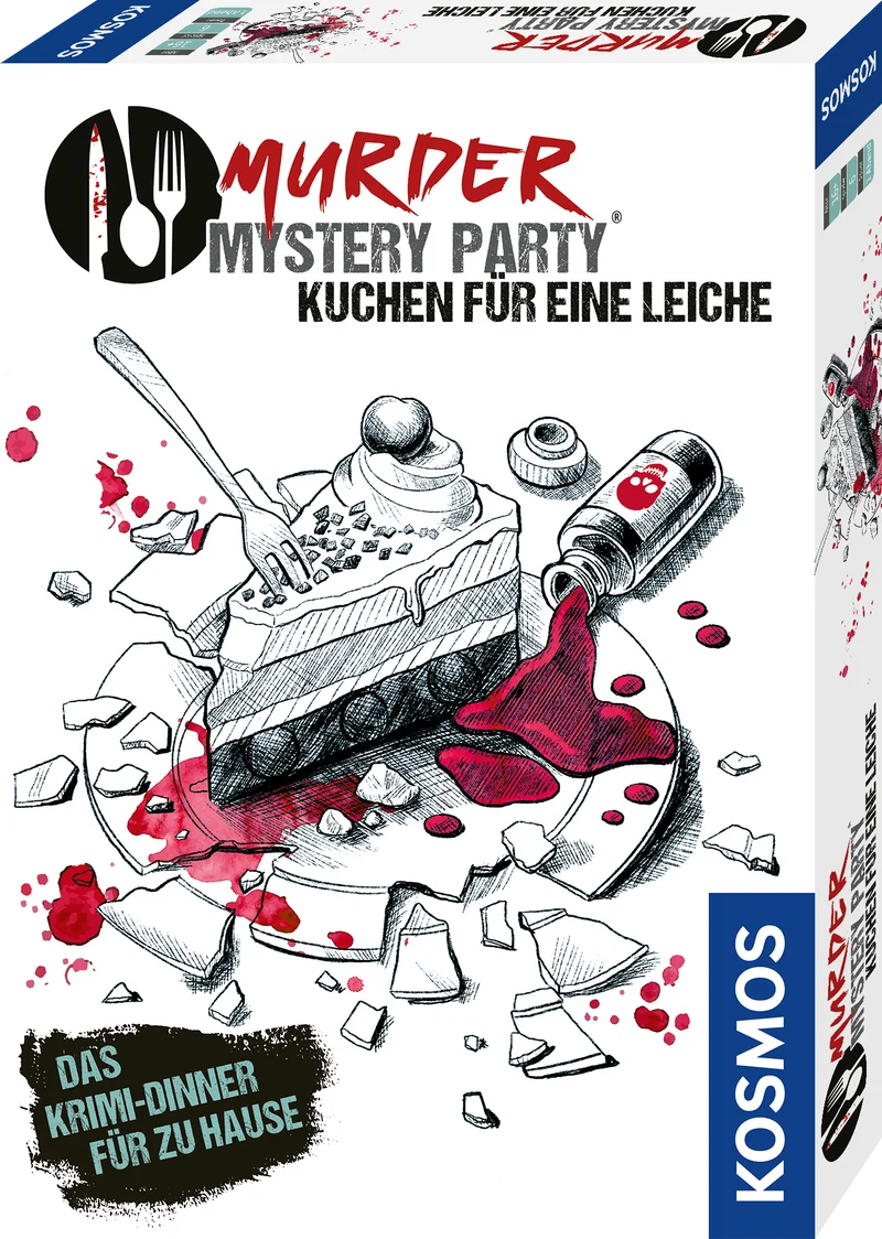 Murder Mystery Party Kuchen für eine Leiche