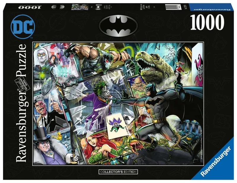 PFG Ravensburger DC Comics - Batman - Collectors Edition (1000pcs) (Usage/Used - PUZZLES FOR GOOD)