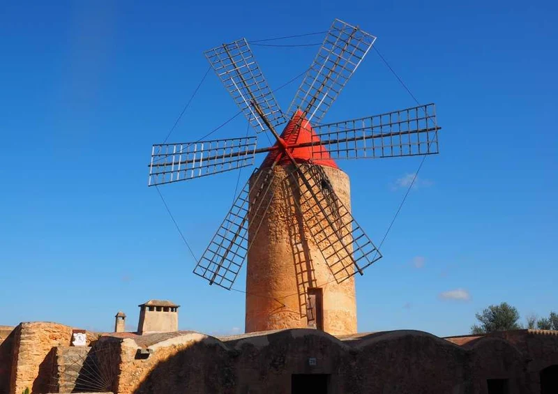 65518 Hintergründe - Alte Windmühle Puzzle