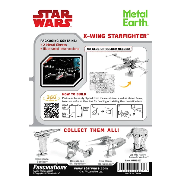 Metal Earth® - Star Wars™ - X-Wing Star Fighter