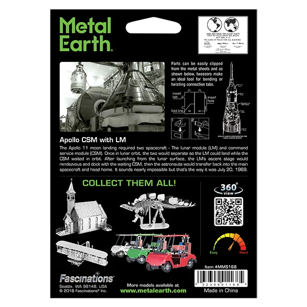 Metal Earth® - Apollo CSM with LM