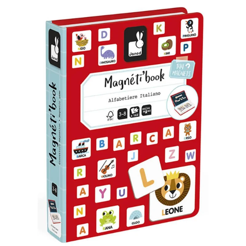 Janod Magnetbuch Alphabet