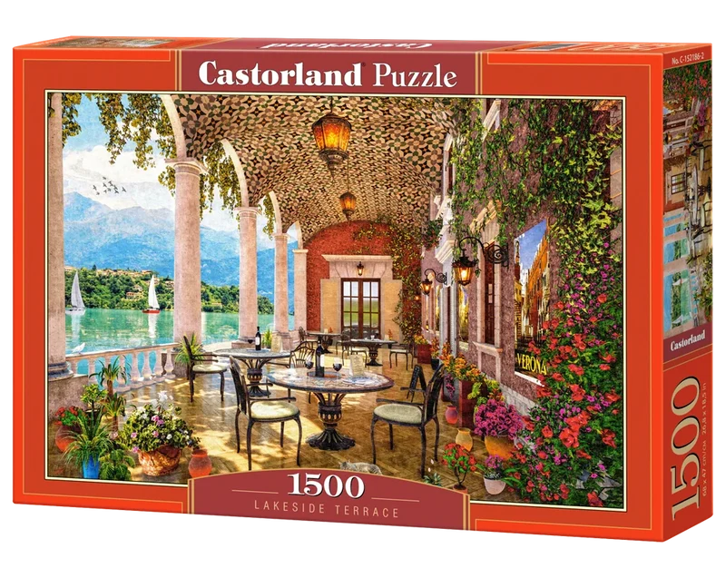 PFG Lakeside Terrace (1500pcs) (Usage/Used - PUZZLES FOR GOOD)