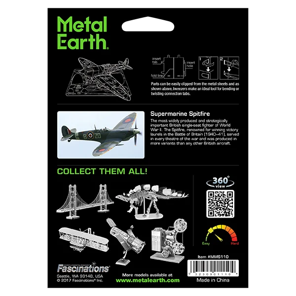 Metal Earth® - WWII Supermarine Spitfire