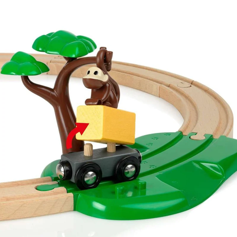BRIO Safari Railway Set
