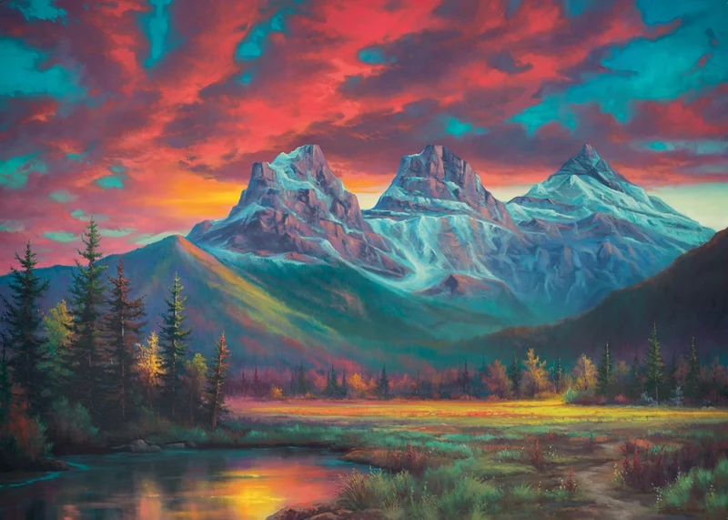 Ravensburger Alberta's Three Sisters - Canadian Collection