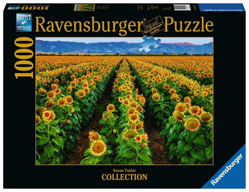 PFG Ravensburger Fields of Gold (Mines d'or), Susan Taylor (Usage/Used - PUZZLES FOR GOOD)