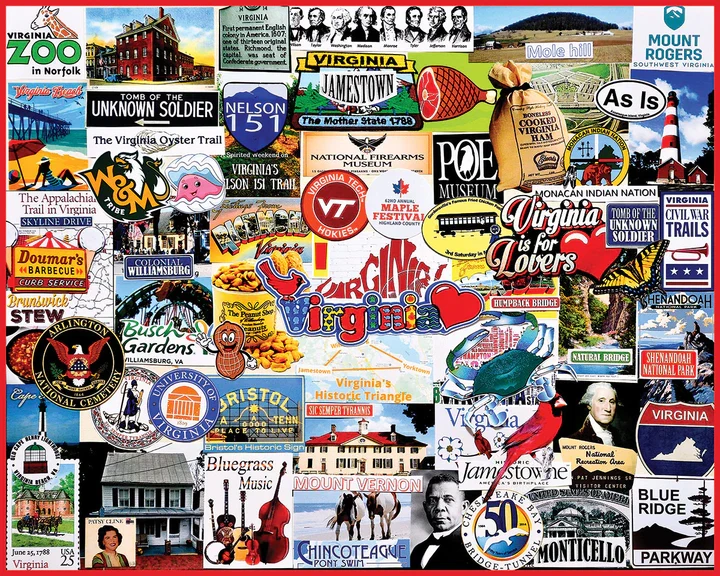 PFG I Love Virginia, Charlie Girard (Usage/Used - PUZZLES FOR GOOD)