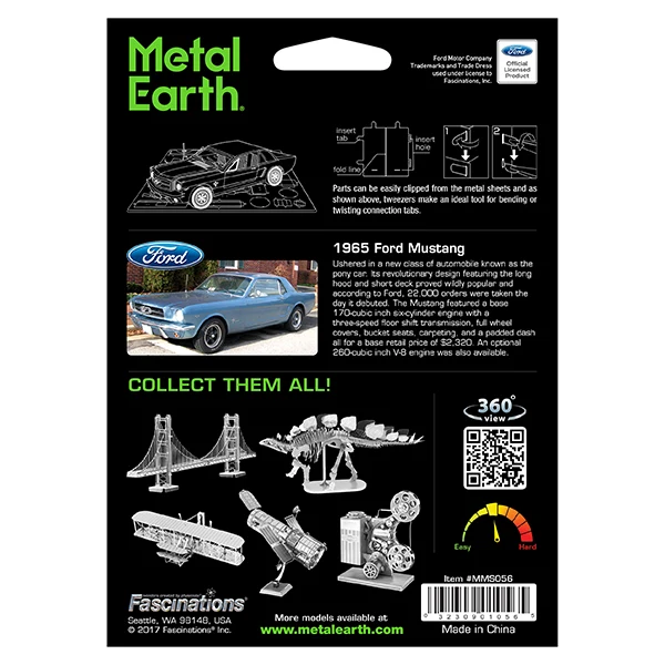 Metal Earth® - 1965 Ford Mustang