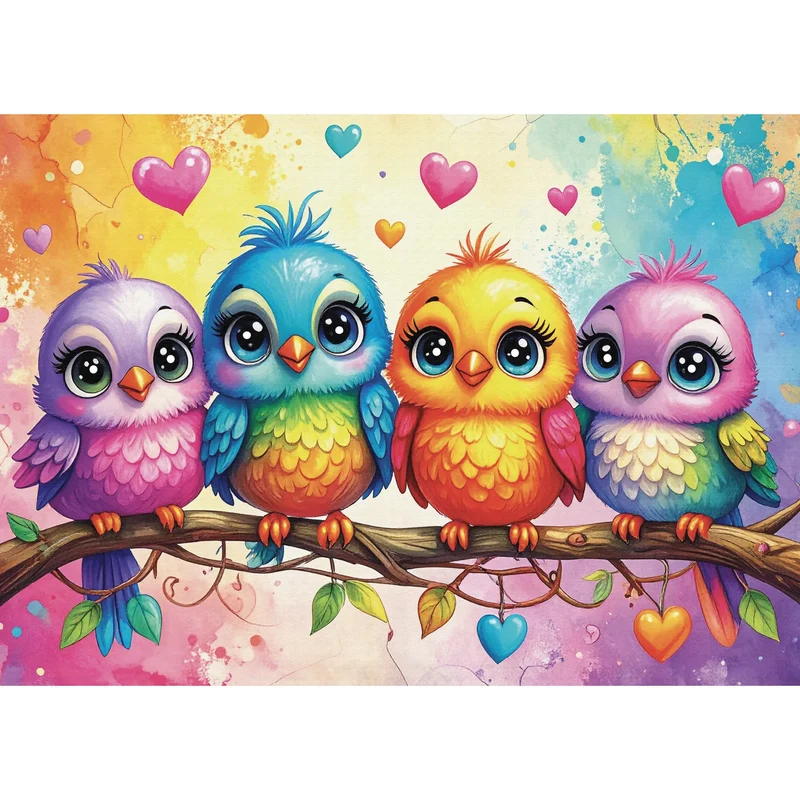 Tweeting in Harmony (1000pcs)
