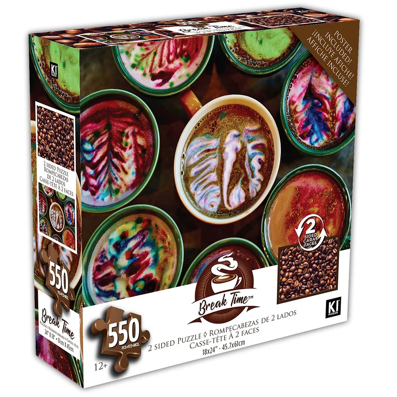 PFG Break Time (Double-Sided) (550pcs) (Usage/Used - PUZZLES FOR GOOD)