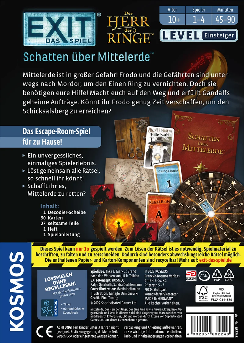 EXIT® - Das Spiel: Schatten über Mittelerde™