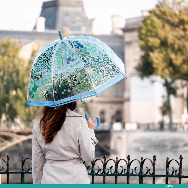 Großer Regenschirm - Vögel