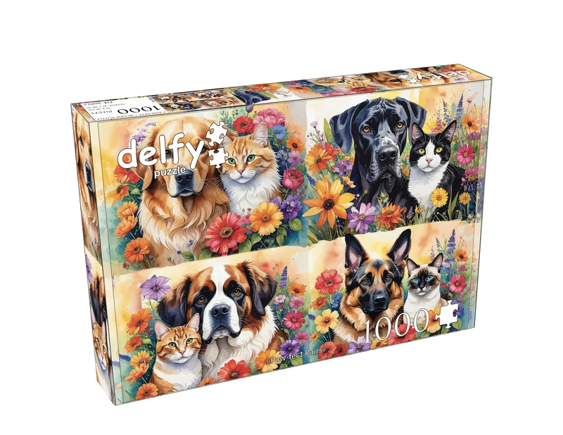 Paw-Fect Pairs (1000pcs)