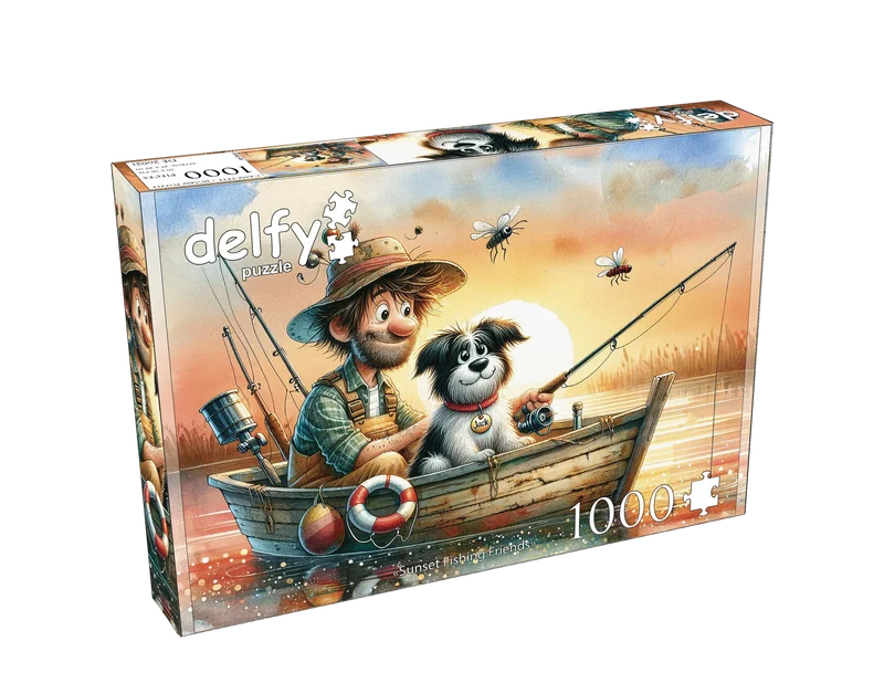 Sunset Fishing Friends (1000pcs)