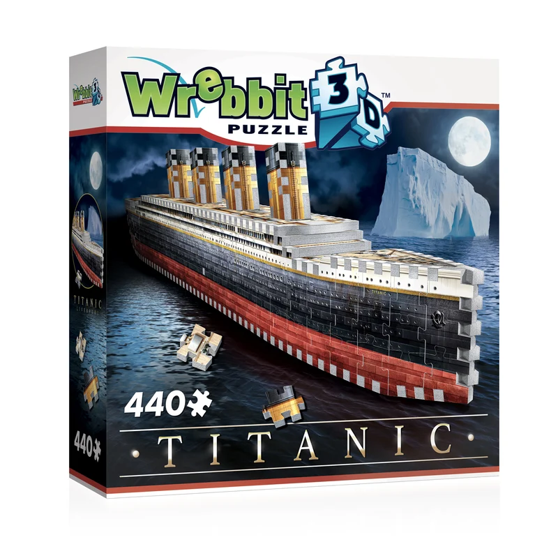 PFG Titanic (3D puzzle) (440pcs) (UsageUsed – PUZZLES FOR GOOD)