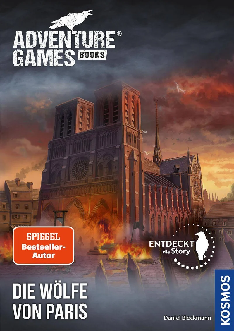 Adventure Games - Das Buch: Die Wölfe von Paris