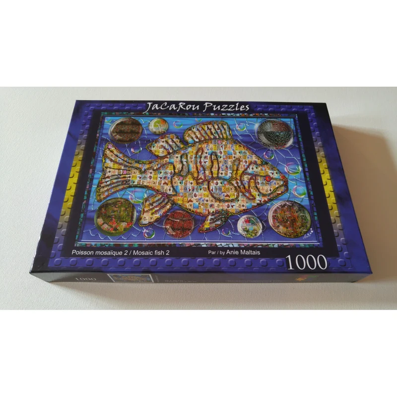 PFG 2 Poisson Mosaique/ Mosaic Fish 2 (Usage/Used - PUZZLES FOR GOOD)